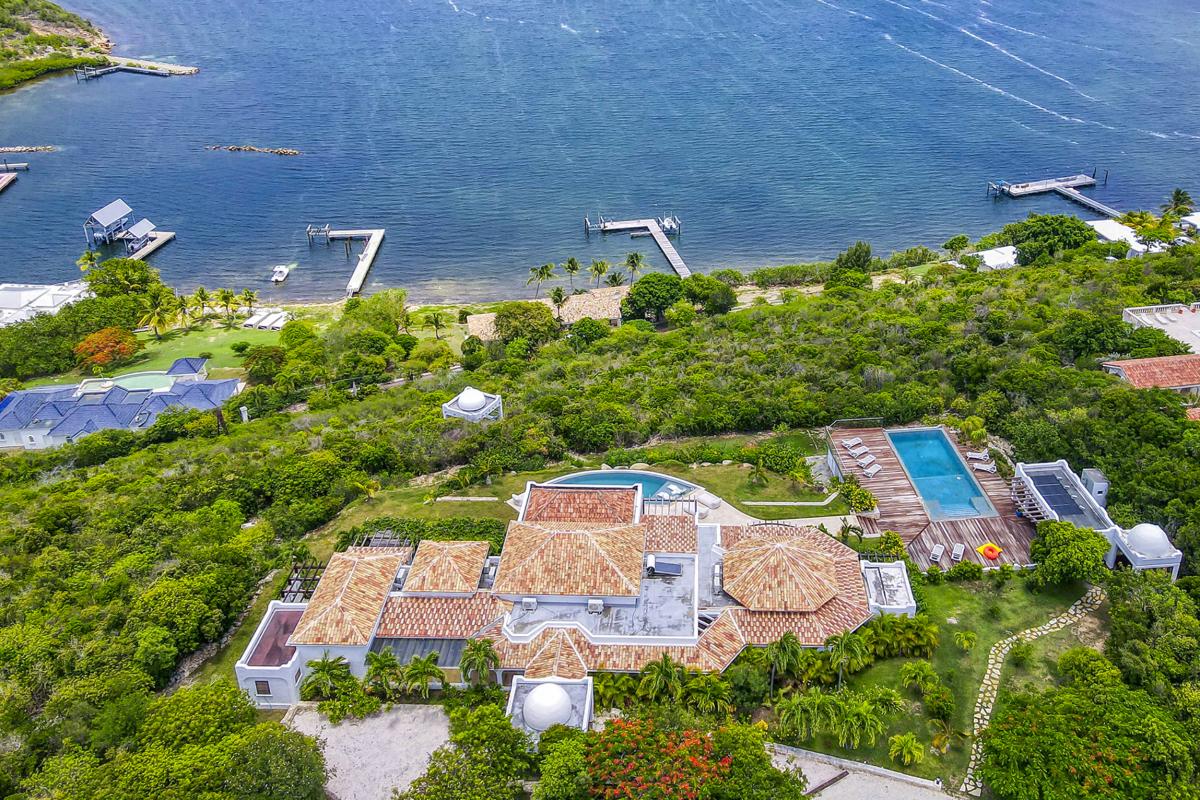 A louer villa 3 chambres Simpson Bay Saint Martin_ Vue aérienne - 40